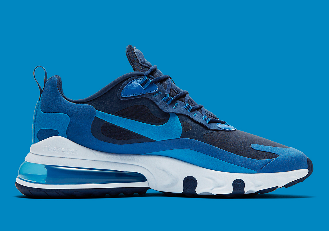 Nike Air Max 270 React Blue Void Ao4971 400 4