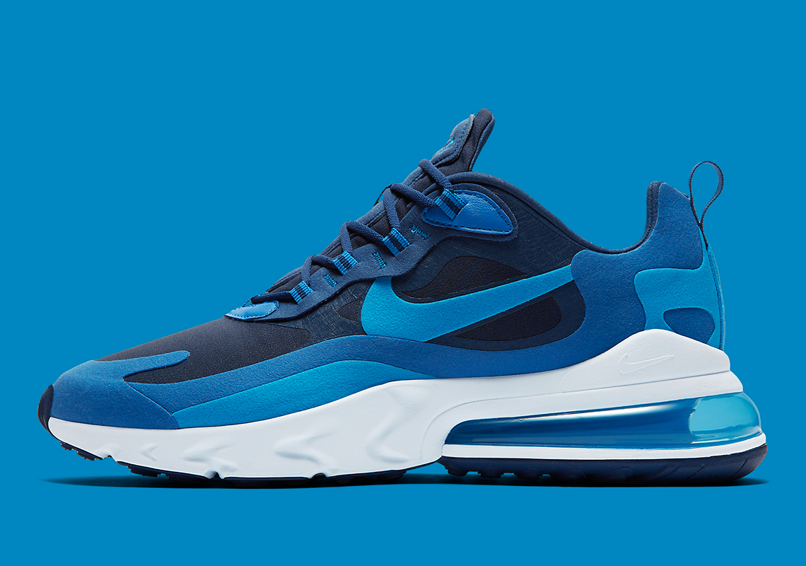 The Nike Air Max 270 React "Blue Void" Arrives On August 2nd