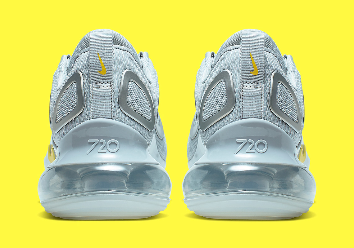 Nike Air Max 720 Pure Platinum Dynamic Yellow Cn0141 001 1