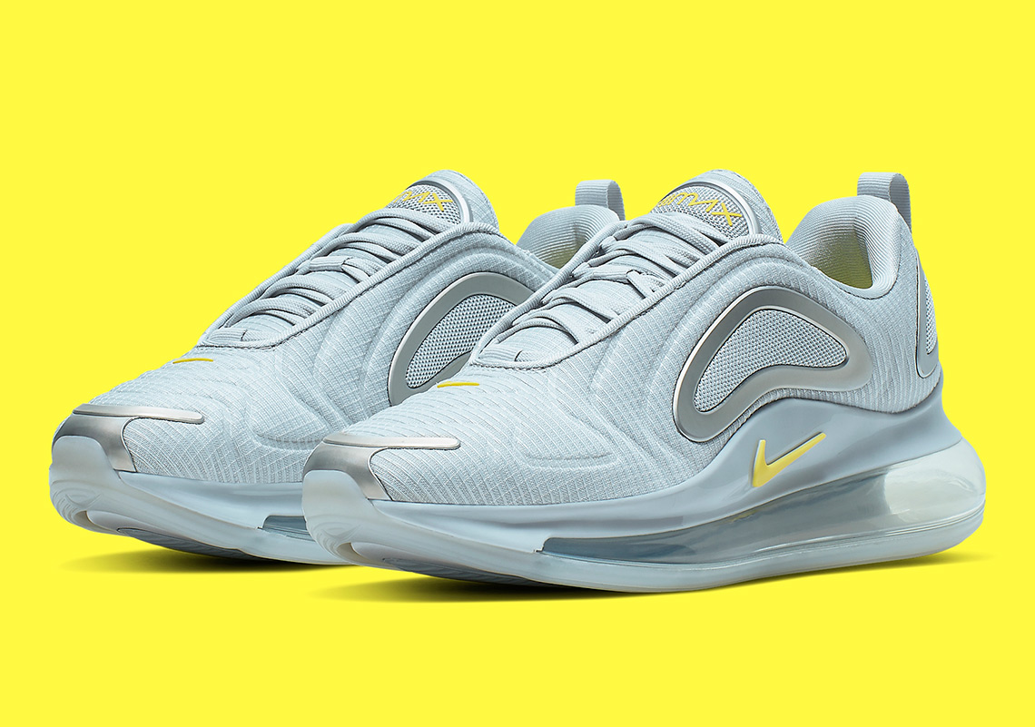 Nike Air Max 720 Pure Platinum Dynamic Yellow Cn0141 001 3