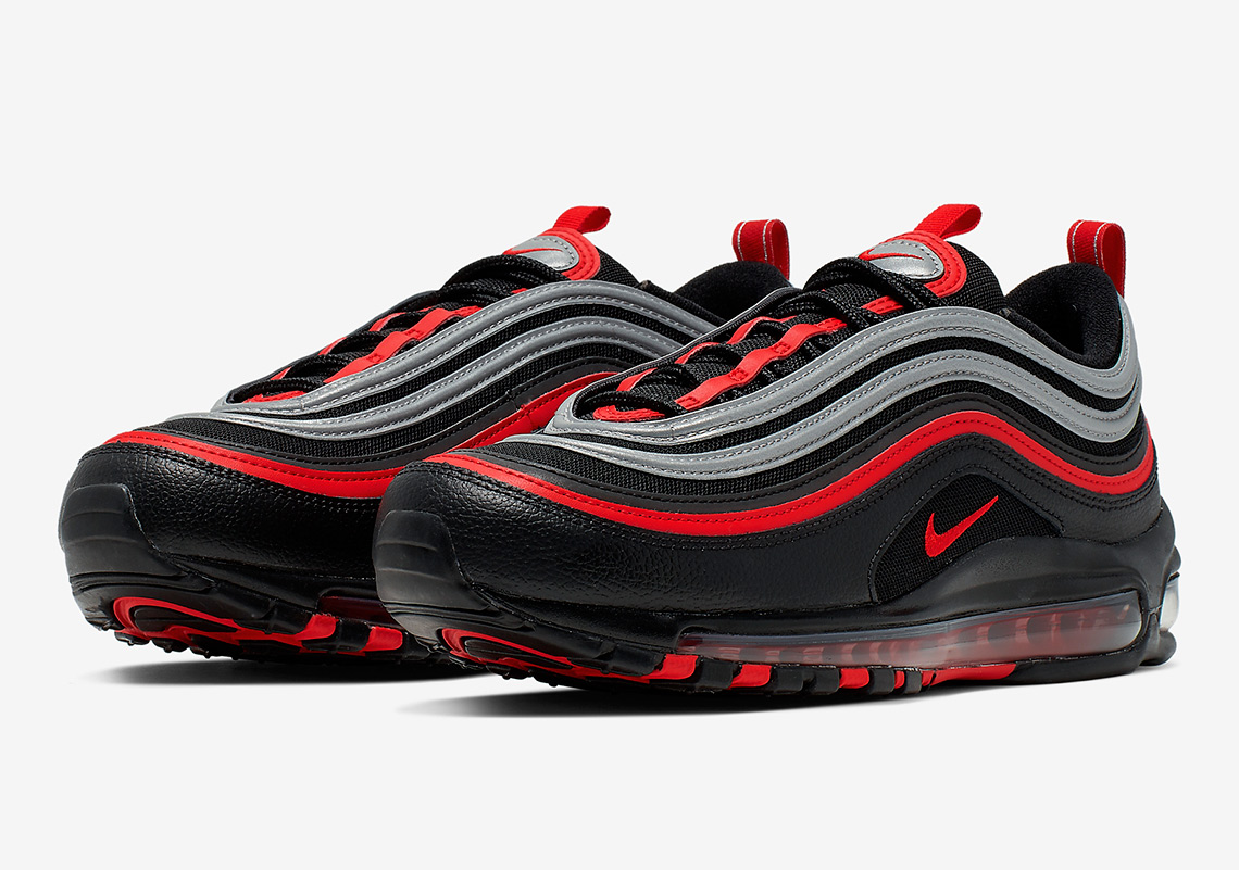 Nike Adds Reflective Silver To An Air Max 97 "Bred"