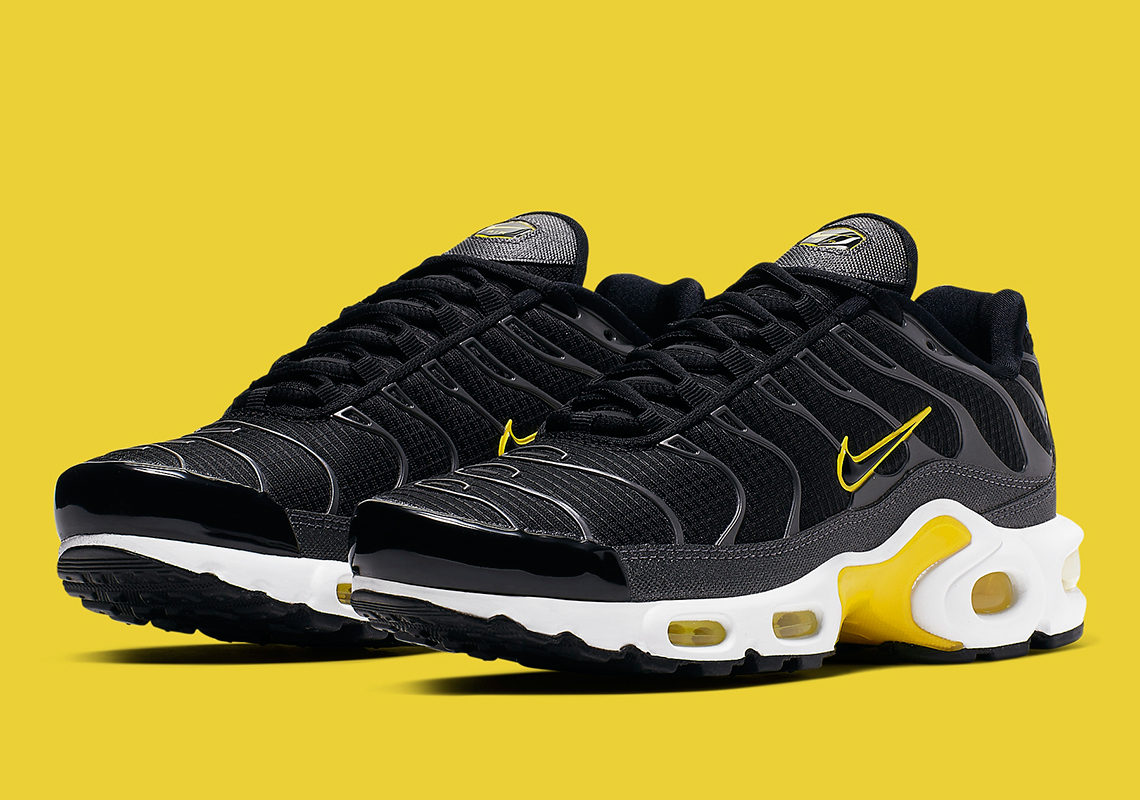 Nike Air Max Plus Black Yellow Cn0142 001 6