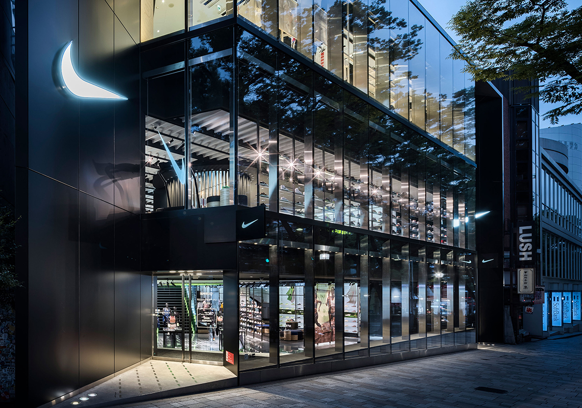 The Remodeled Nike Harajuku Store Features A Giant Floating Sculpture