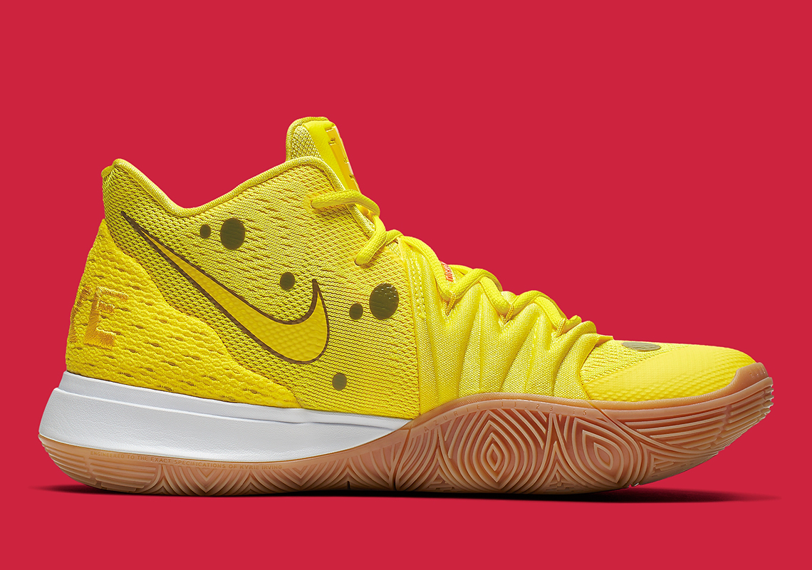 Nike Kyrie 5 Spongebob Squarepants Cj6951 700 5