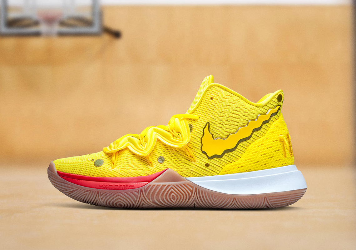 Nike Kyrie 5 Spongebob Squarepants Yellow