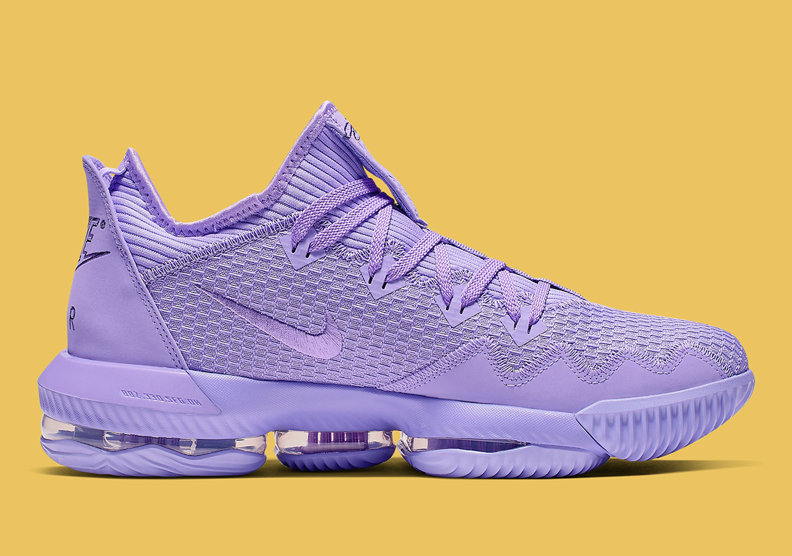 Nike Lebron 16 Low All Purple Ci2668 500 2