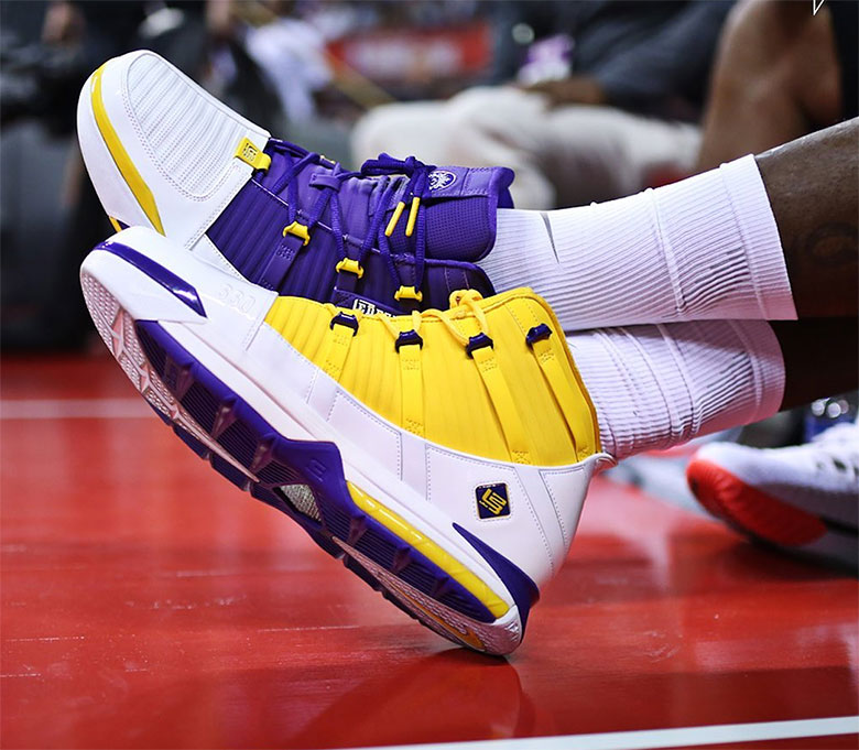 Nike Lebron 3 Lakers Pe 2