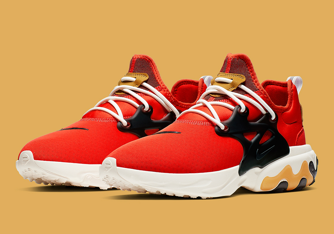Nike React Presto Habanero Red Av2605 600 4