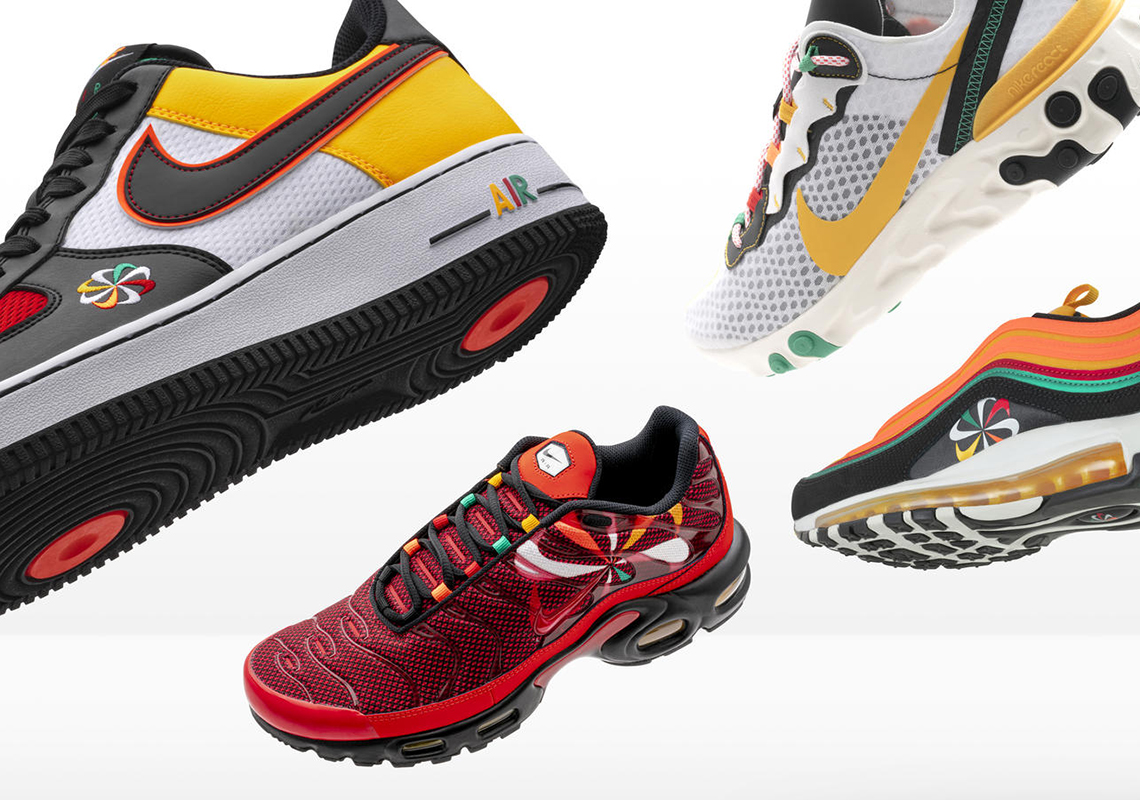 The Nike Sunburst Pack Salutes A Classic Nike Logo