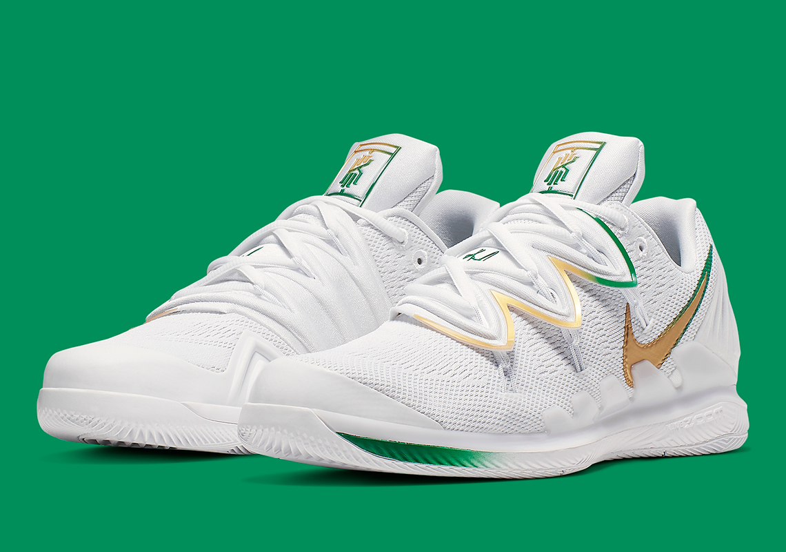 Nike Ends Kyrie’s Boston Run With The Zoom Vapor X Kyrie 5 “Clover”