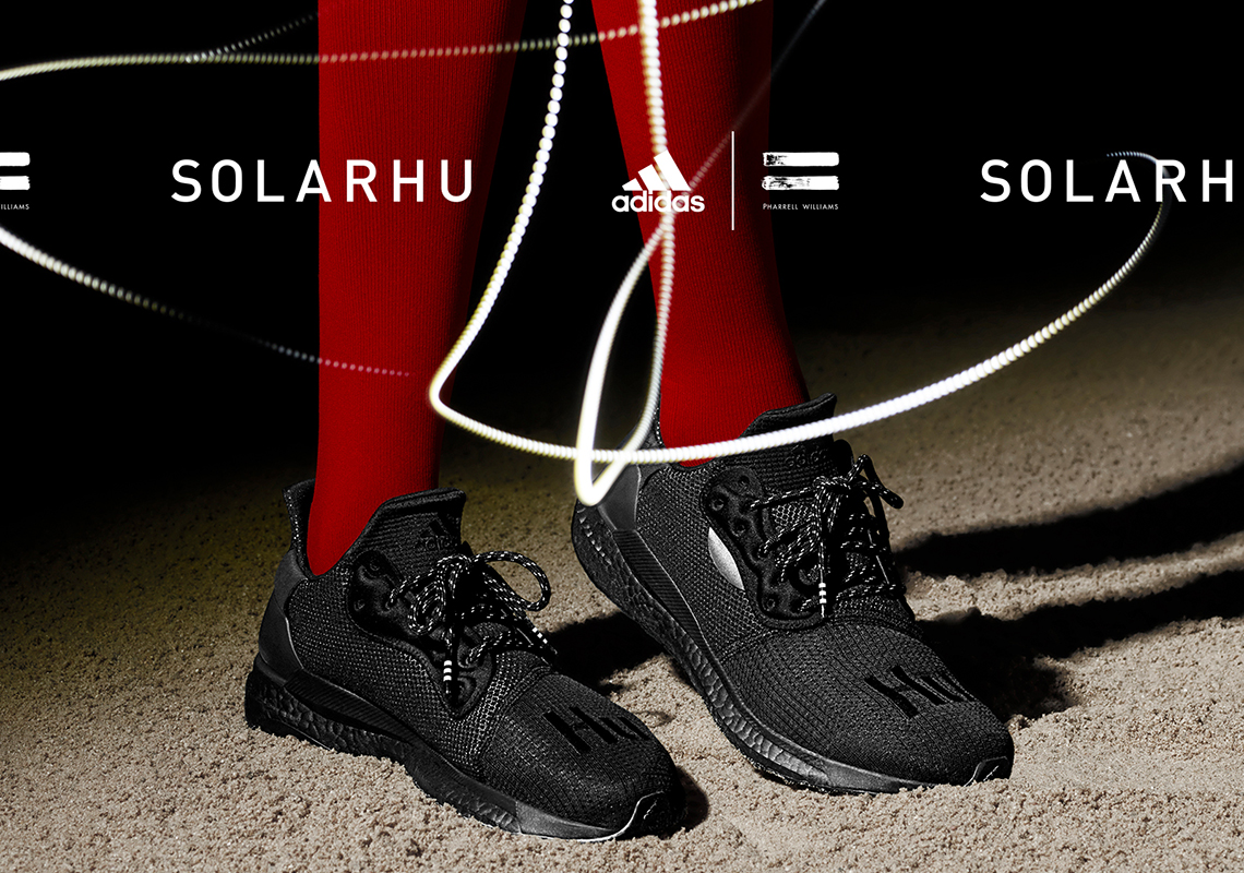 Pharrell Adidas Solarhu Glide Greyscale Pack Release Date 9