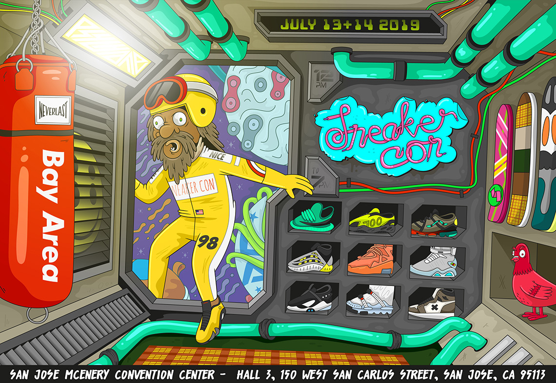 Sneaker Con Heads West To The Bay Area For Full Weekend Showing