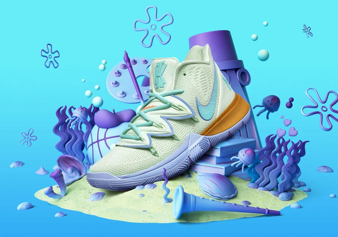 The Nike Kyrie 5 "Squidward" Releases On August 10th