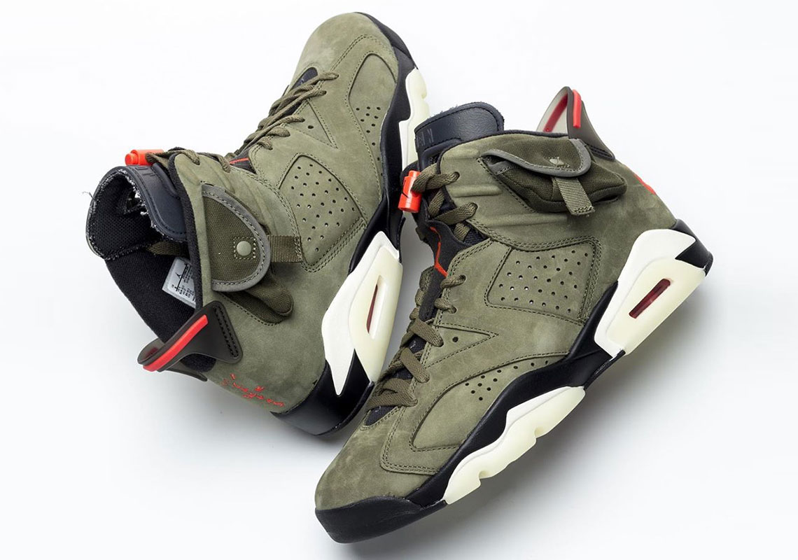 Detailed Look At Travis Scott's Upcoming Air Jordan 6