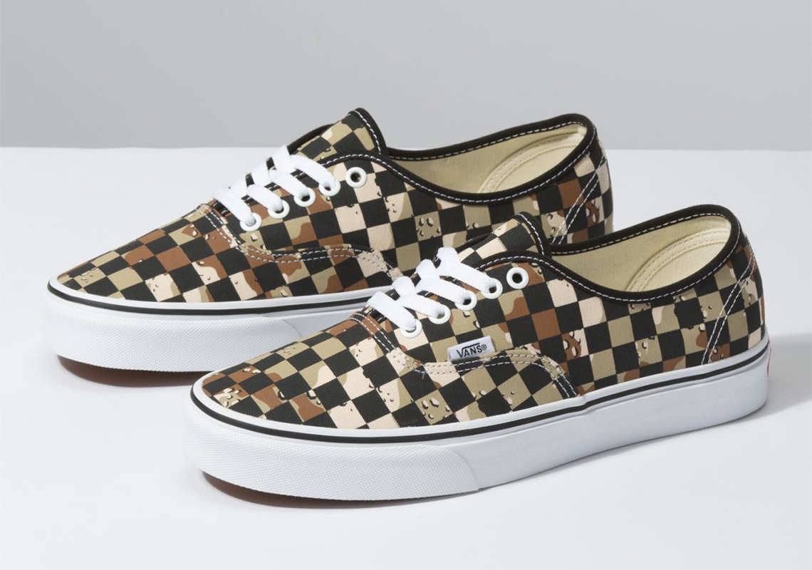 Vans Authentic Desert Camo Checkerboard 3