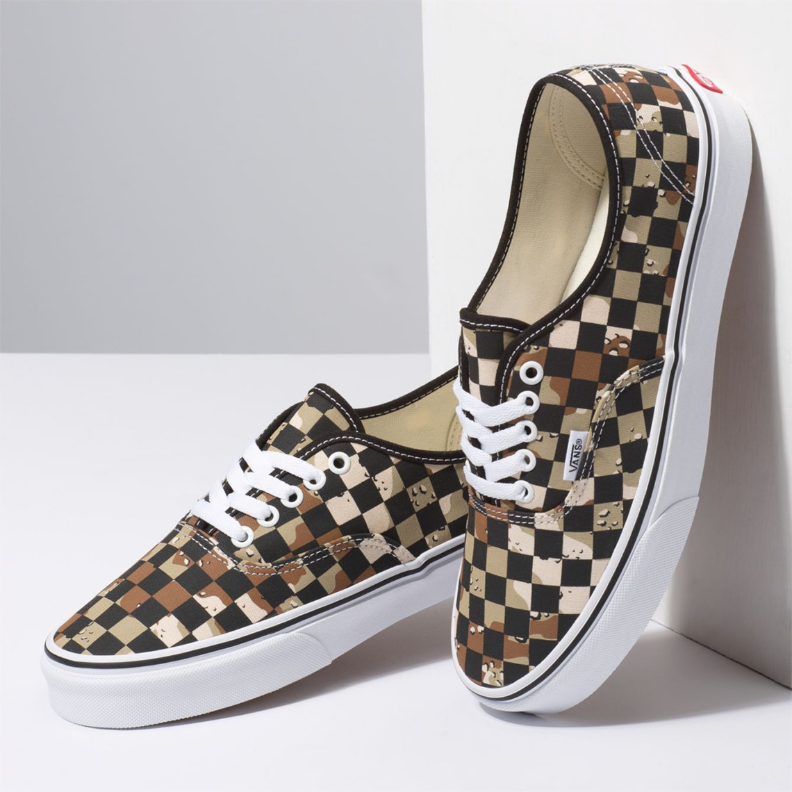 Vans Authentic Desert Camo Checkerboard 4