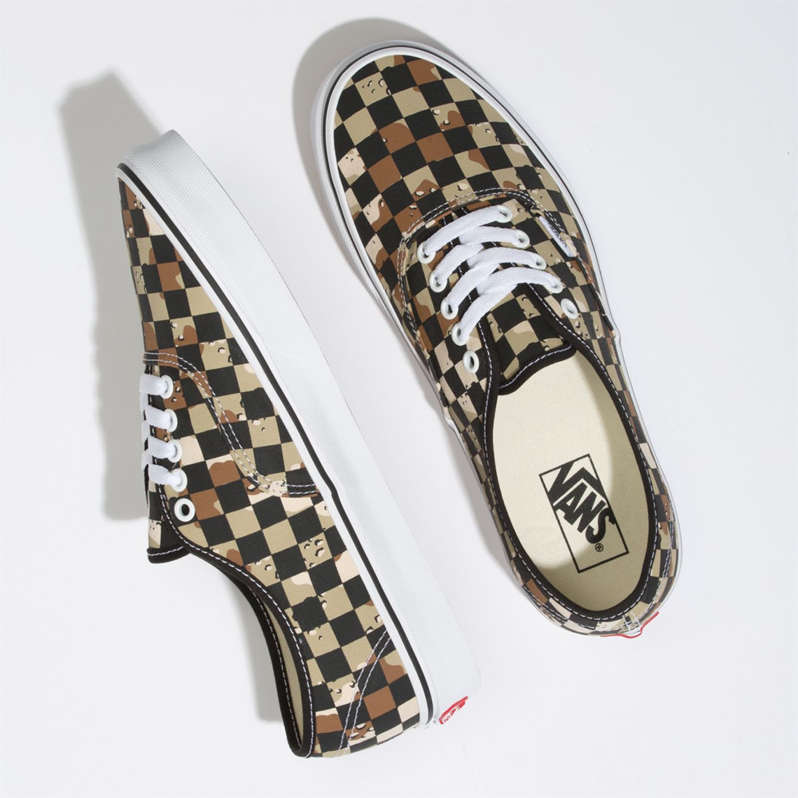 Vans Authentic Desert Camo Checkerboard 5