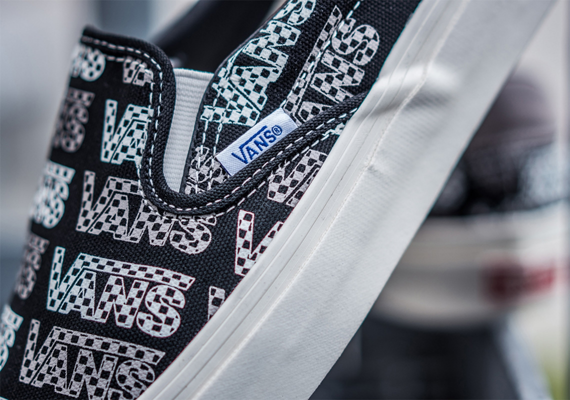 Vans Og Checkerboard Slip On 5