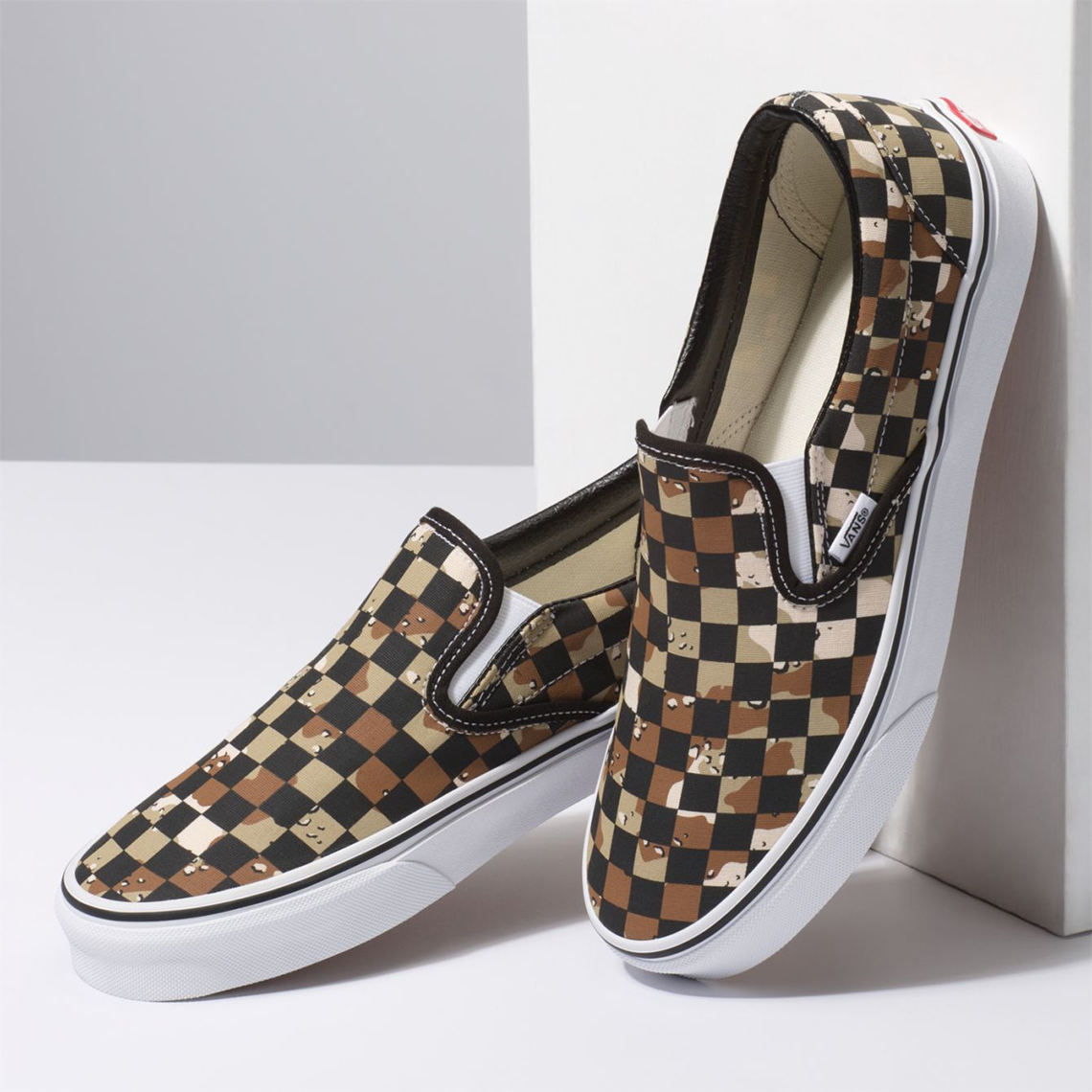 Vans Slip On Desert Camo Checkerboard 3