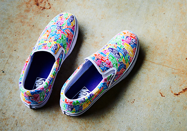 Vans Slip On Multi Color Logo 4