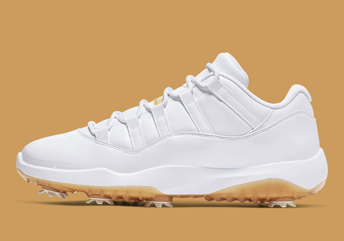 Air Jordan 11 Metallic Gold Golf Aq0963 102 2