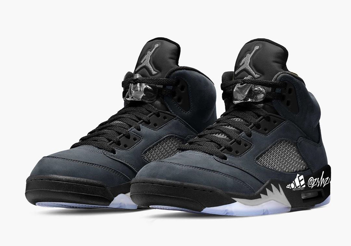 Air Jordan 5 Anthracite Release Info 2021 1