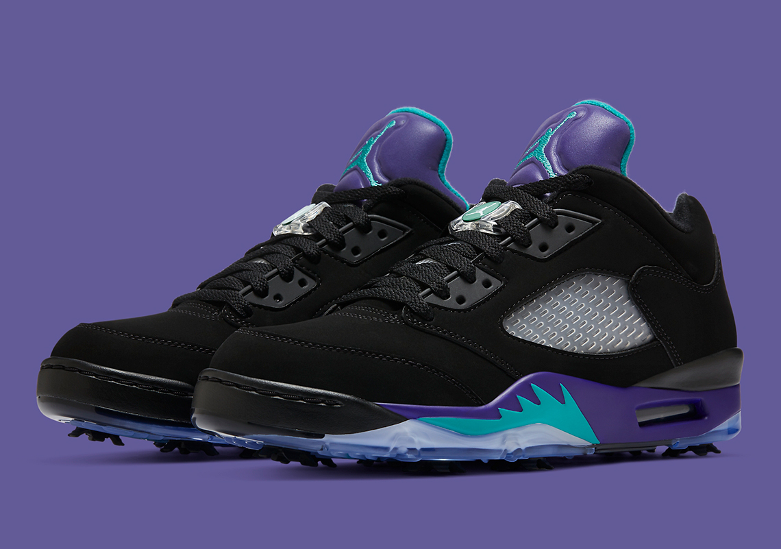 Air Jordan 5 Golf Black Grape Cu4523 001 Release Info 4 1