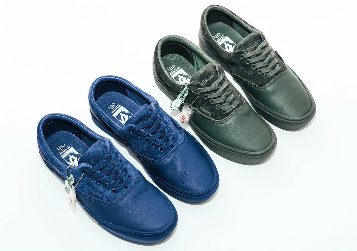 Chez Nous Vans Vault Era Navy Green 4