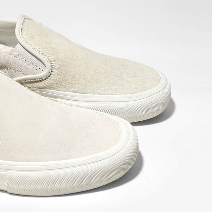 Engineered Garments Vans Slip On Cow Hair White 2