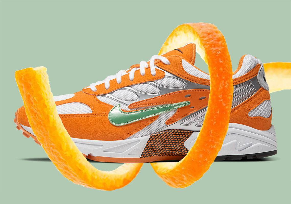 The Nike Air Ghost Racer Appears In "Orange Peel"