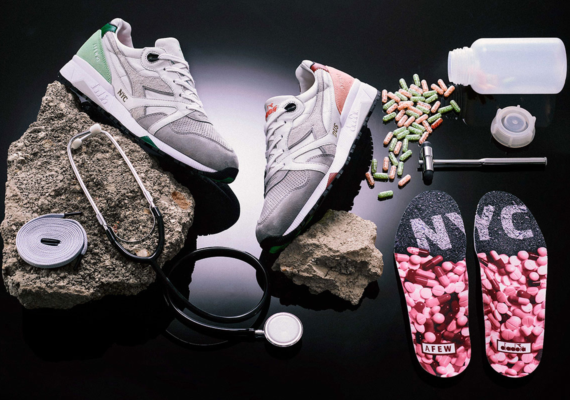 afew Presents A “Highly Addictive” Version Of The Diadora N.9000