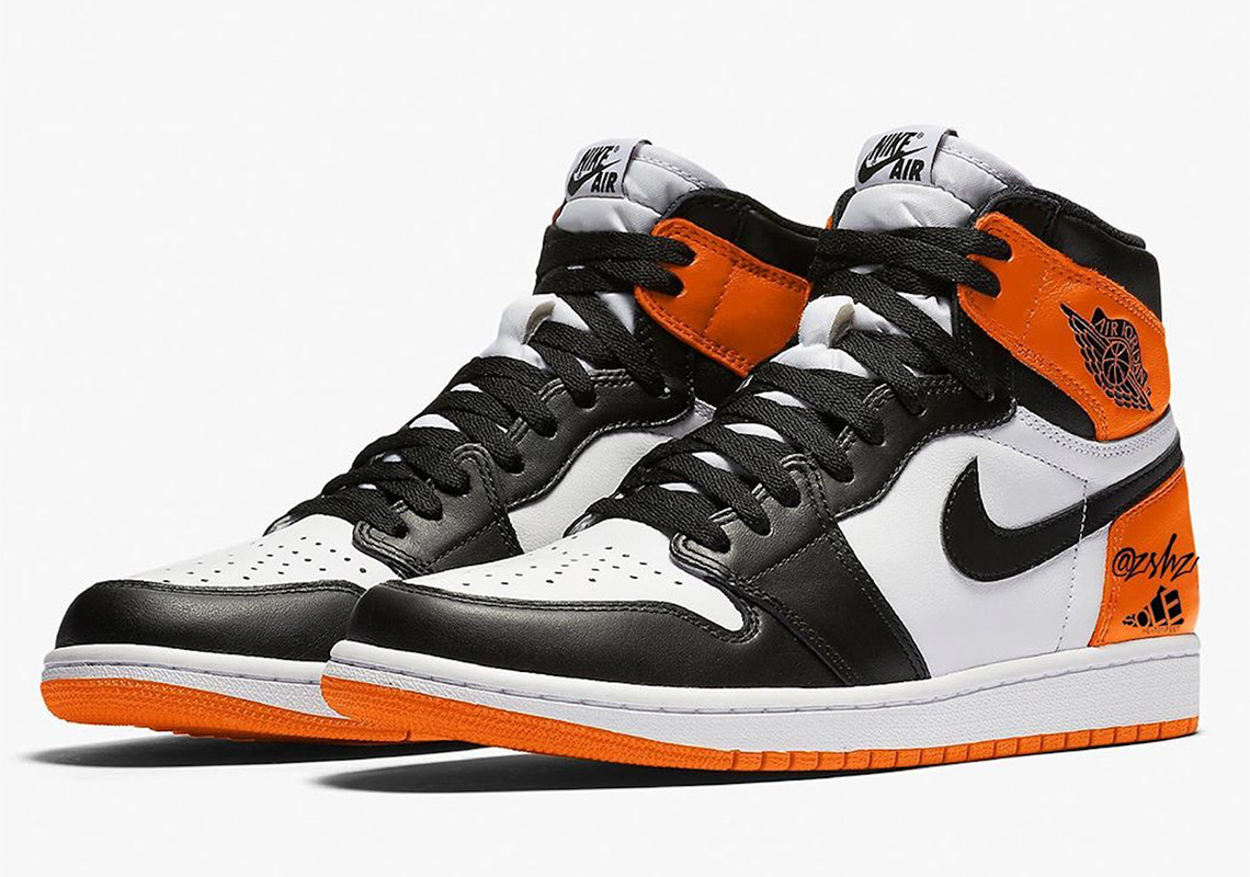 Air Jordan 1 Black Toe Shattered Backboard 555088 180