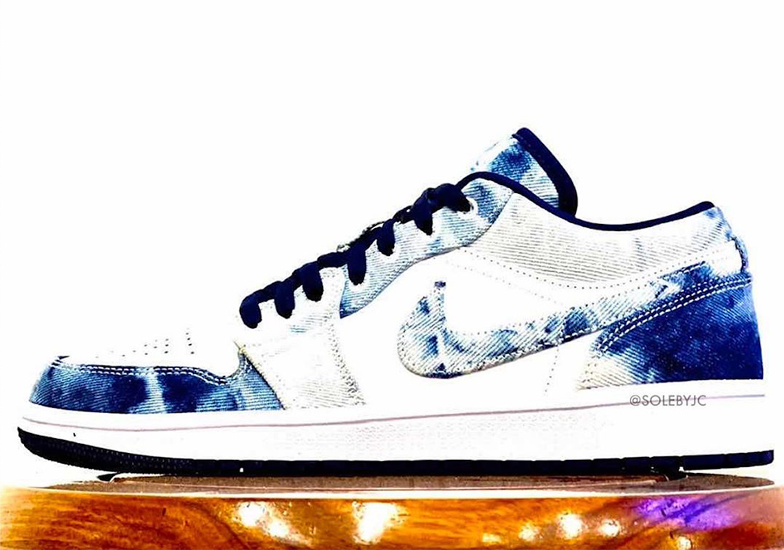 Air Jordan 1 Low Bleached Denim