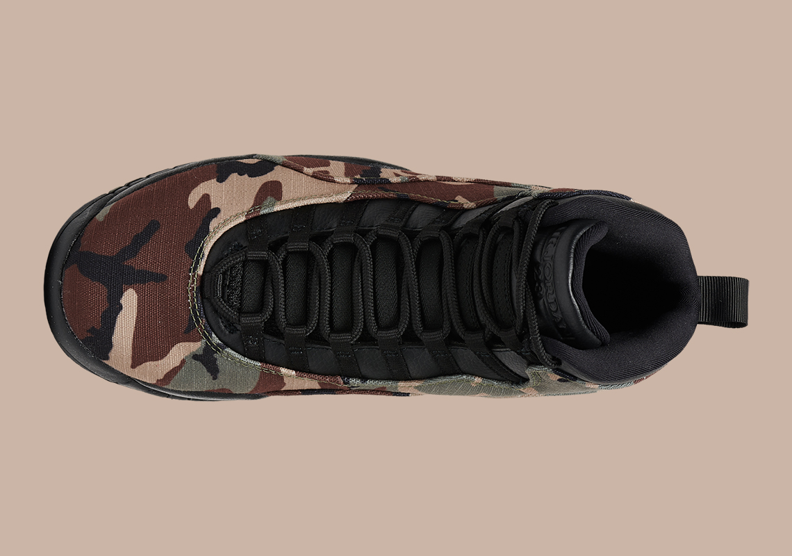 Air Jordan 10 Camo 310805 201 4