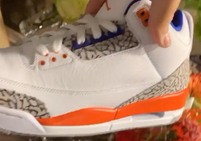 First Look At The Air Jordan 3 “Knicks”