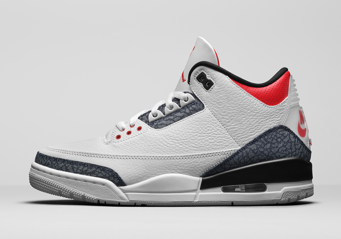 Air Jordan 3 Retro Denim Clear Heel Cz6431 100 2