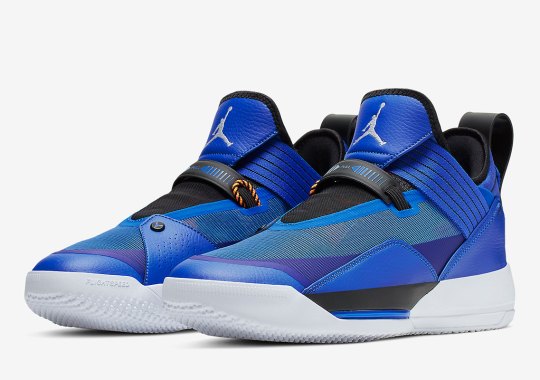 The Air Jordan 33 SE Gets Royal Blue Uppers Ahead Of FIBA Games