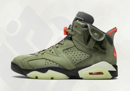 Travis Scott Gives An Up Close Look At Upcoming Air Jordan 6 Collaboration