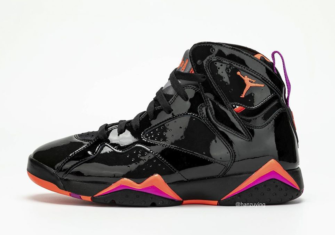 Air Jordan 7 Black Patent Leather 313358 006 1