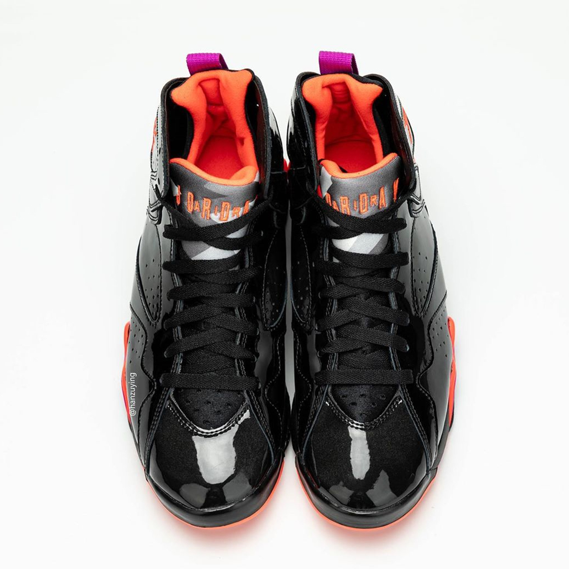 Air Jordan 7 Black Patent Leather 313358 006 9