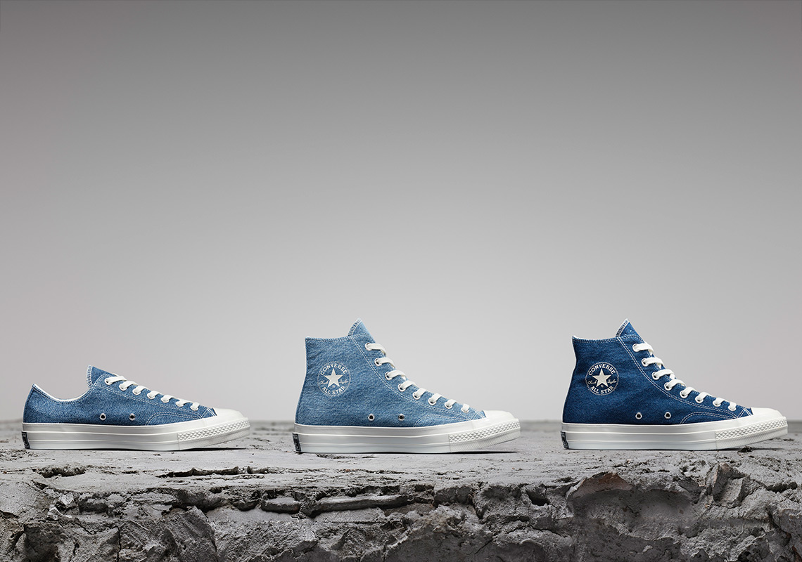 Converse Adds Sustainable Denim Materials to their Chuck Taylor 1970