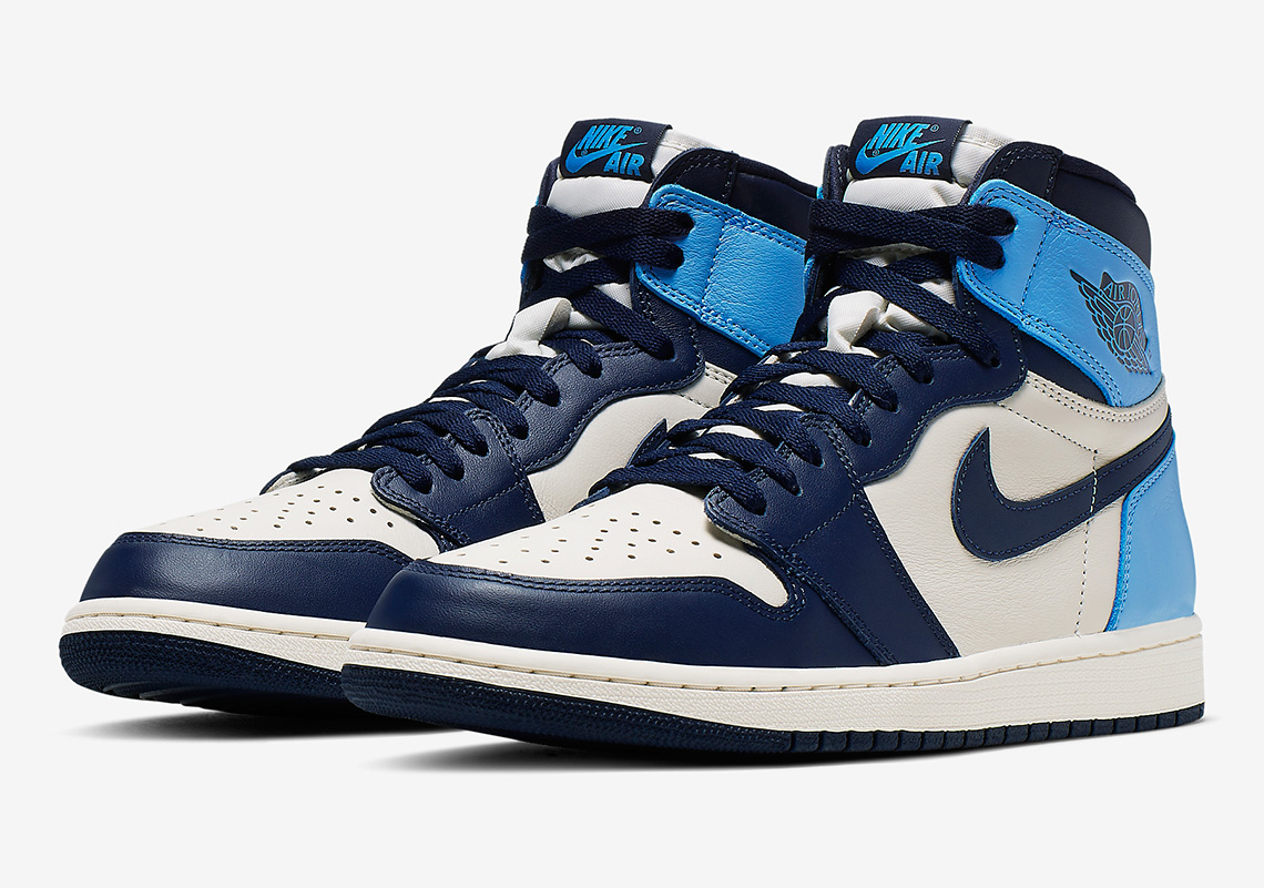 Official Images Of The Air Jordan 1 Retro High OG "UNC"