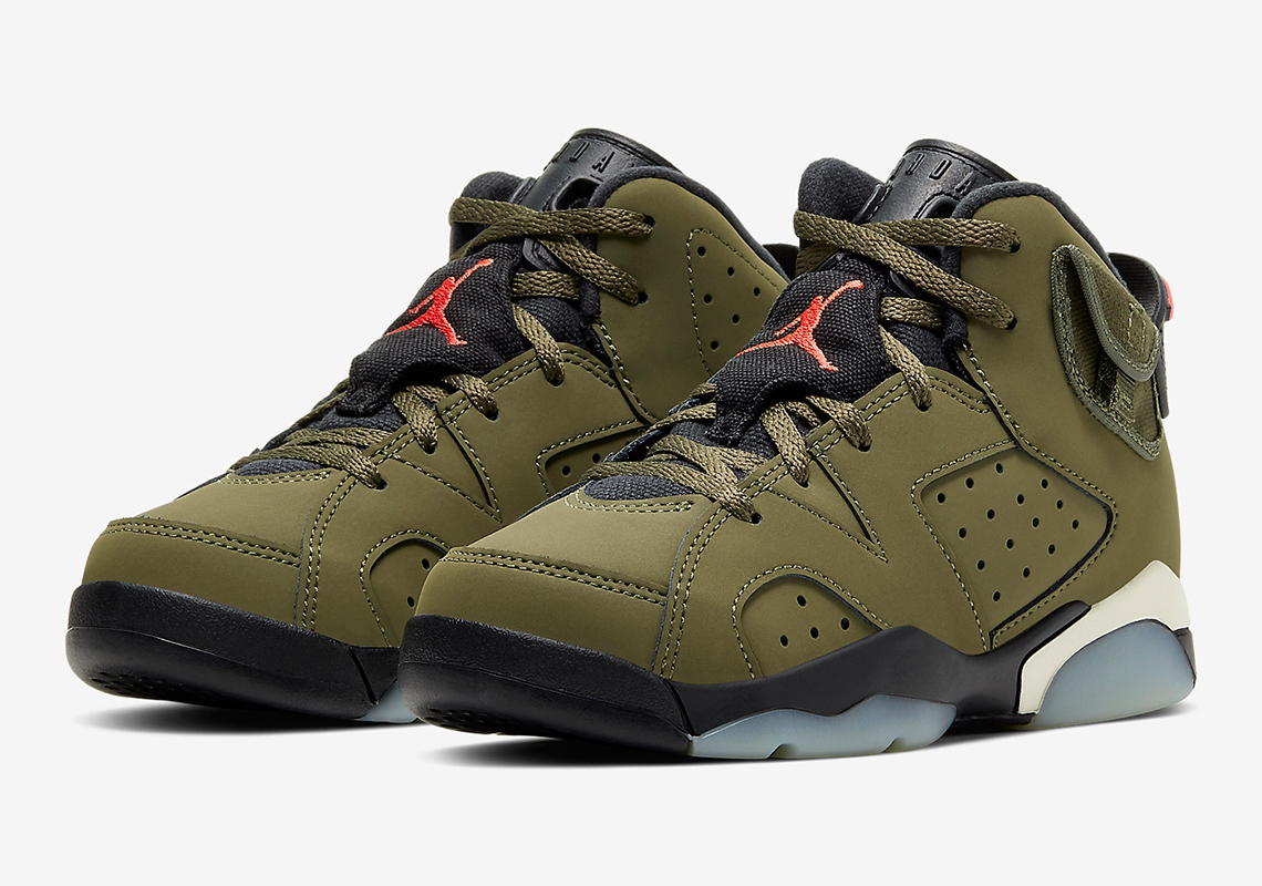 Jordan 6 Travis Scott Pre School Cq3565 200 6