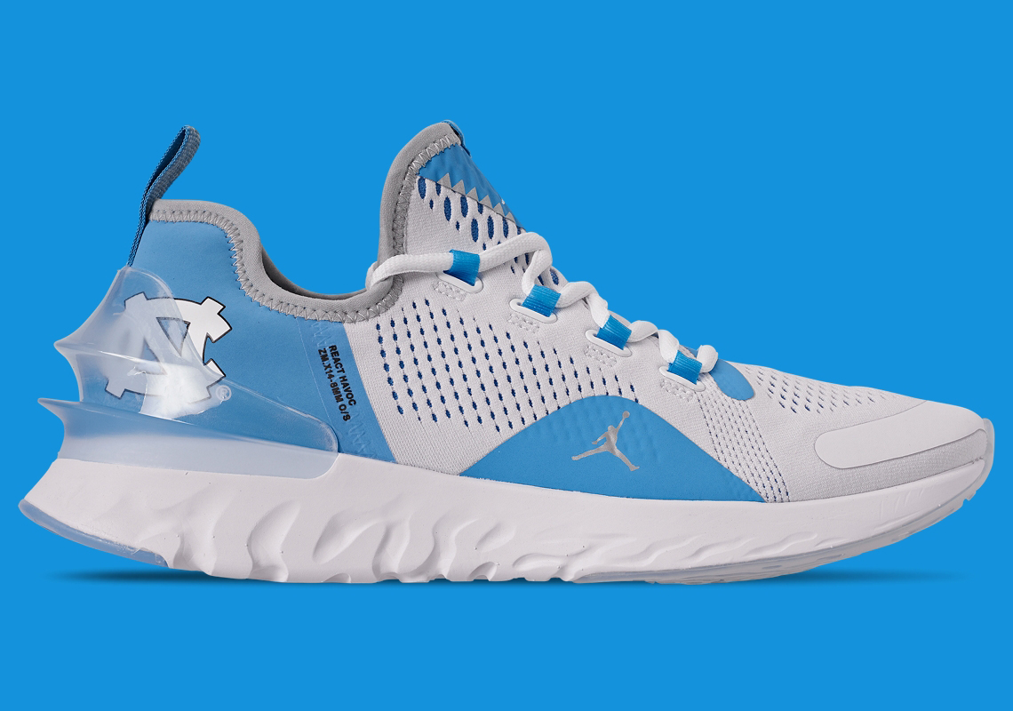 The Jordan React Havoc Gets the "UNC" Treatment