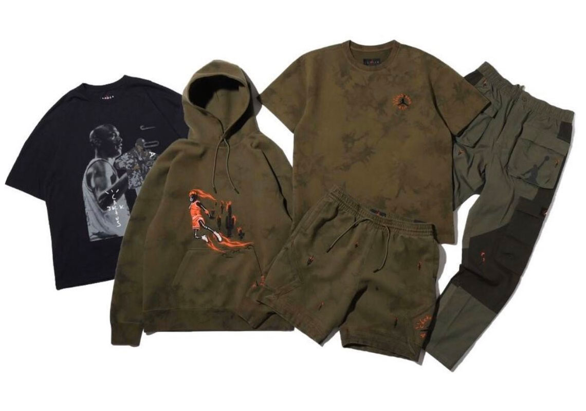 Jordan Travis Scott Cactus Jack Clothing