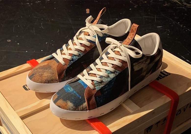 Michael Lau Reveals Canvas Painted Series Of Nike SB Blazers