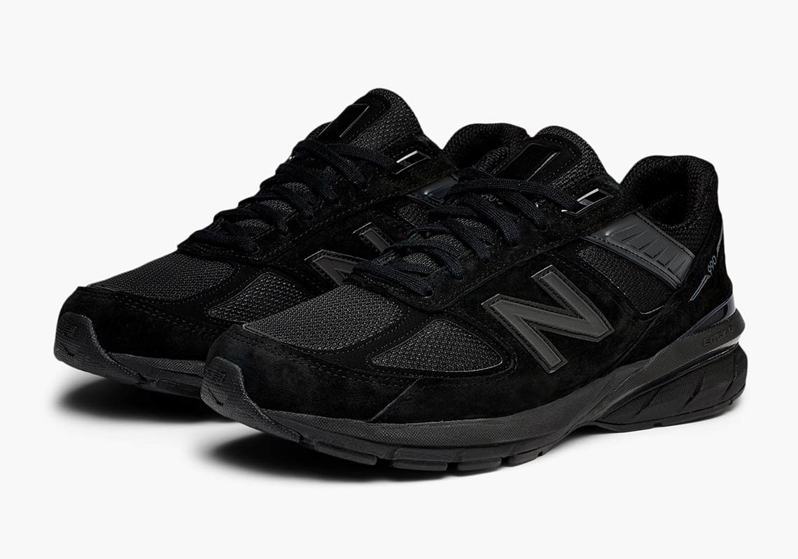 New Balance Gives The 990v5 A Triple Black Makeover