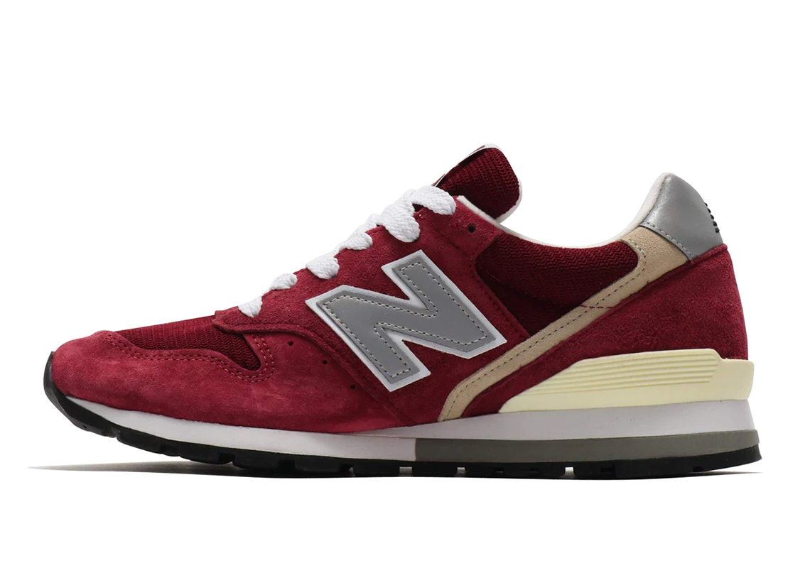 New Balance 996 Made In Usa Burgundy 5