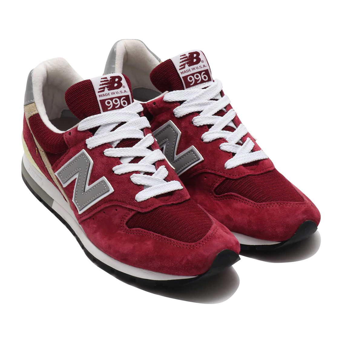 New Balance 996 Made In Usa Burgundy 7