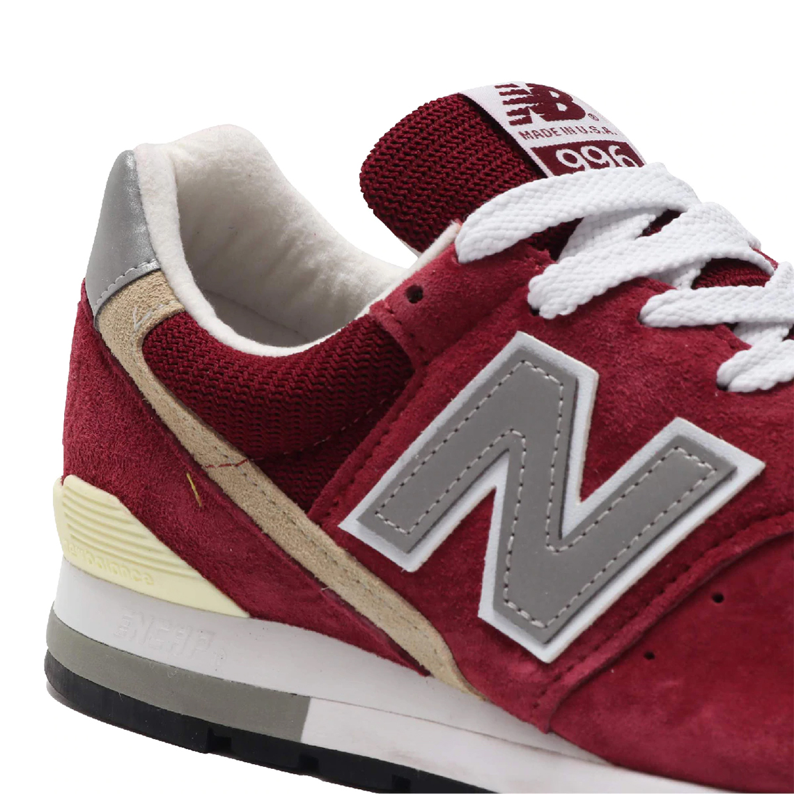 New Balance 996 Made In Usa Burgundy 8